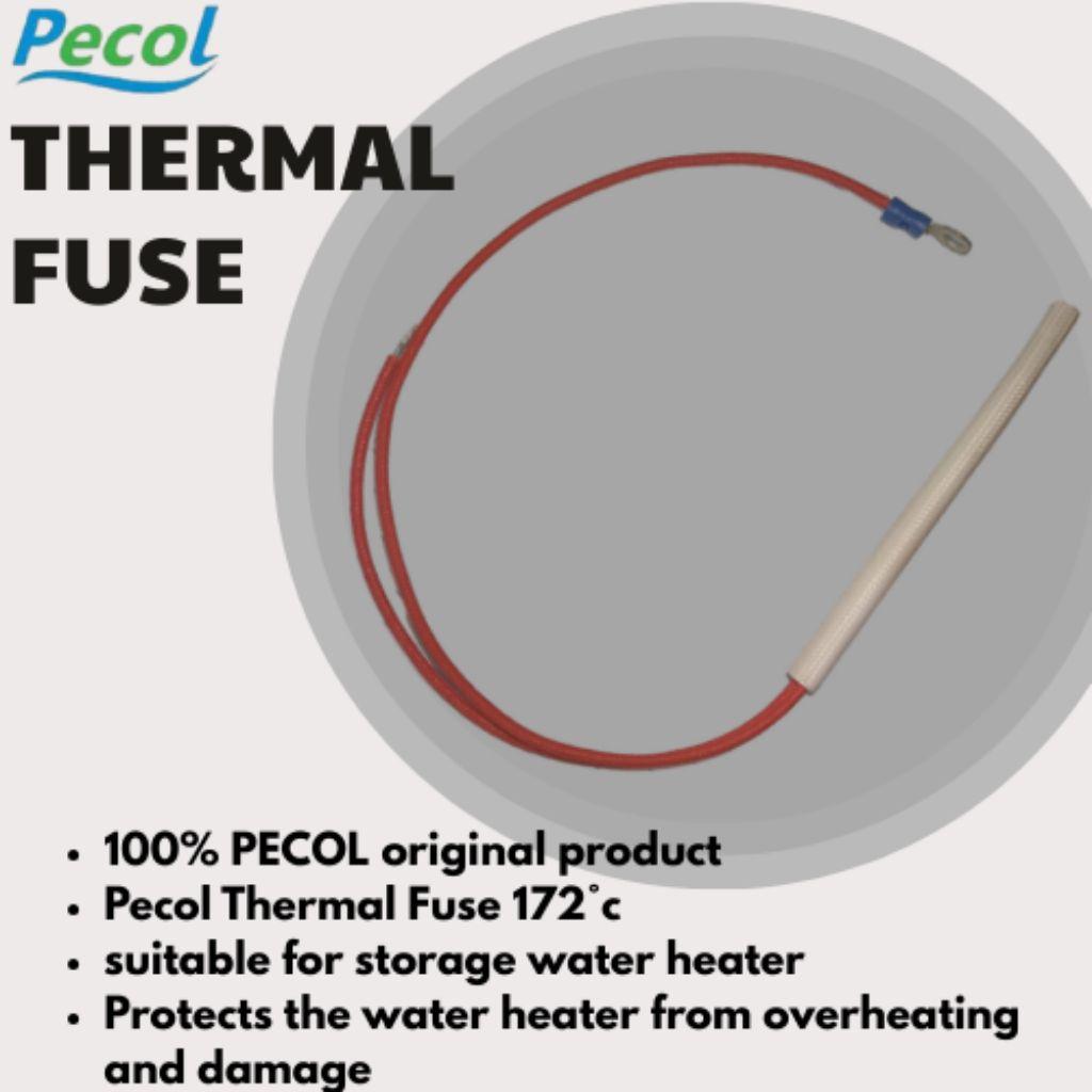 PECOL thermal fuse for storage water heater